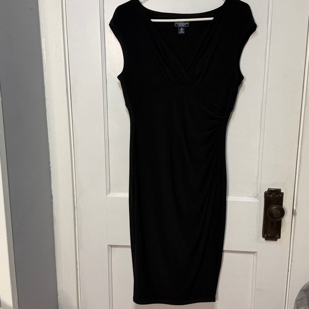 American Living Black Midi Dress